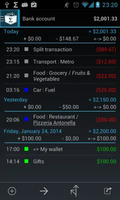 My Expenses android App screenshot 7